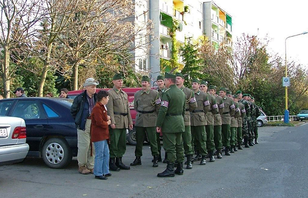 A Nemzeti Őrsereg Királyhelmecen