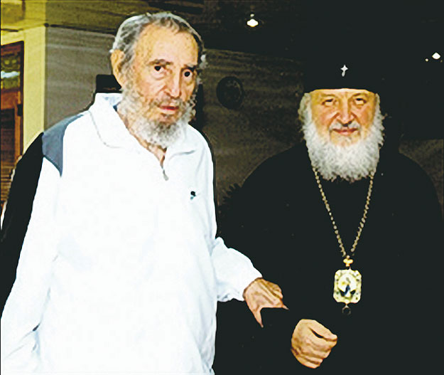 Fidel Castro és Kiril Gundajaev