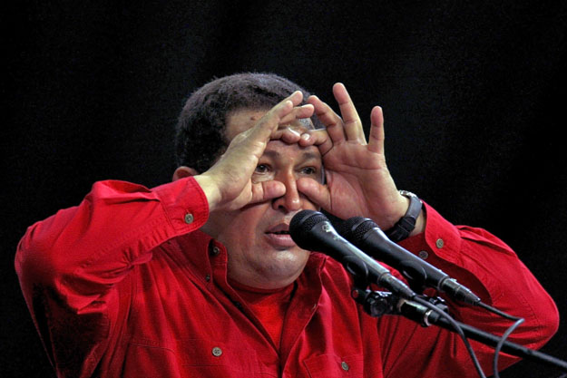 Caracas November 18,2008. Venezuela Hugo Chavez pártja választási naggyűlésén