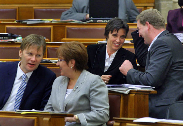 Fodor Gábor, Lamperth Mónika, Sándor Klára és Botka János - Parlamenti dialógusok a költségvetési szavazás napján