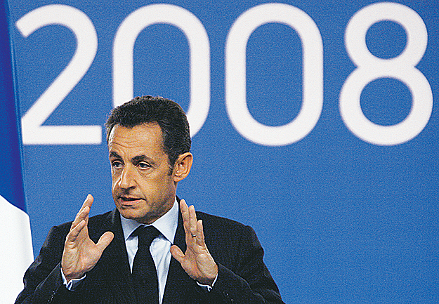 Sarkozy elnöksége idején két súlyos válsággal is szembe kellett néznie az EU-nak