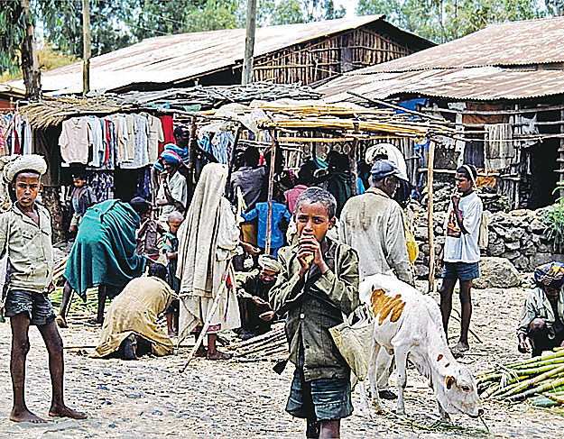 Etióp falu - így élnek ők
