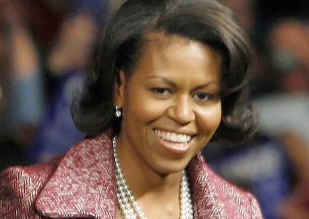Michelle Obama - Mosoly a dél-karolinai választók tiszteletére