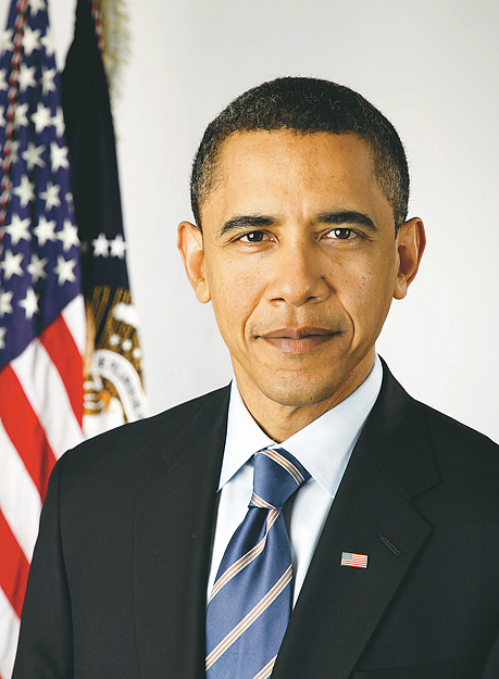 A megválasztott elnök hivatalos portréfotója