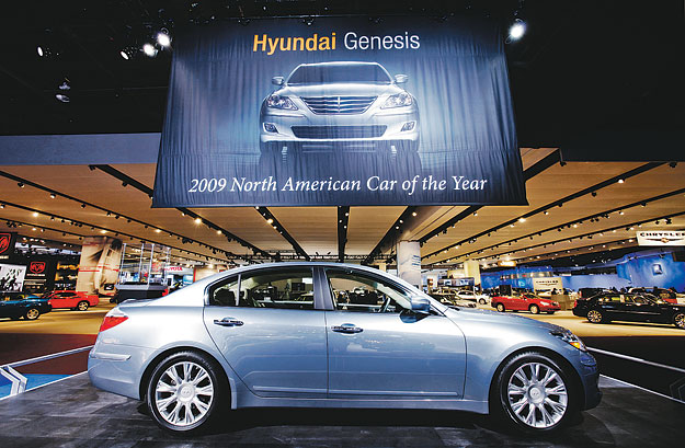 Az amerikaiak a Hyundai Genesist választották az Év autójává