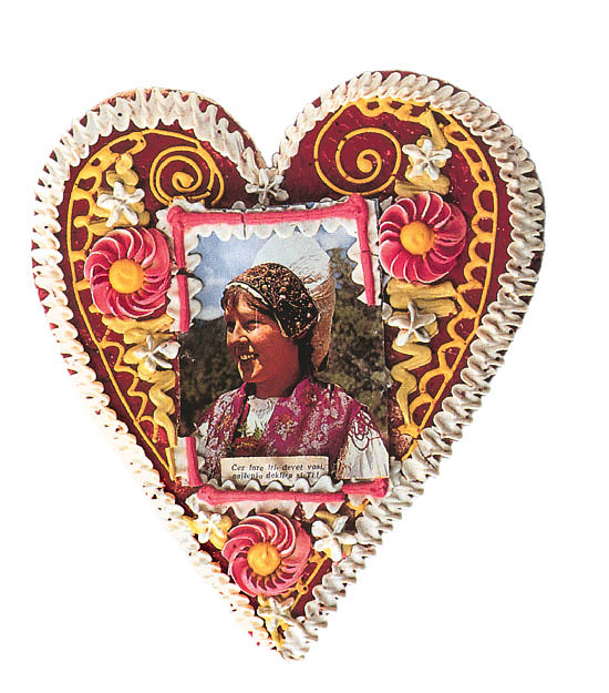 Mézeskalács szív Slovenj Gradecből, 1967