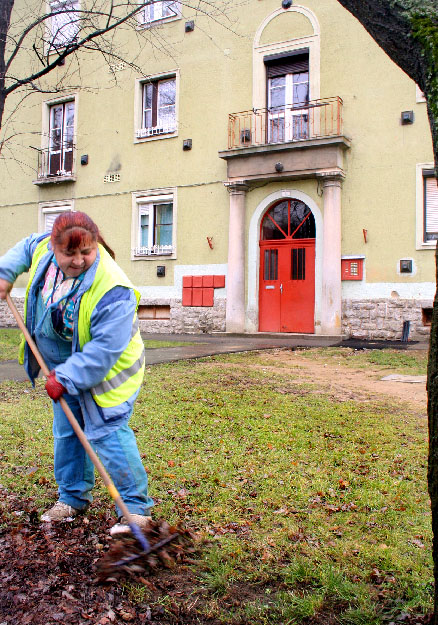 Ebben a házban lakott Kati néni