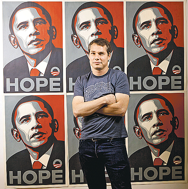 Shephard Fairey, alkotásával