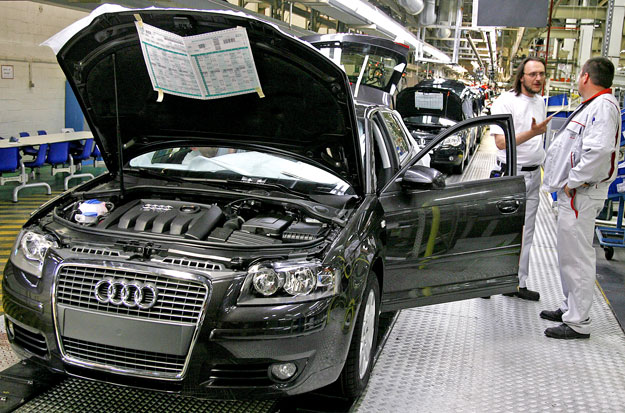 Az egész csarnok magyarul beszél - üzem a brüsszeli Audi-gyárban