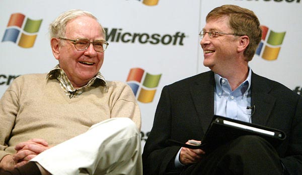 Buffett és Gates. Most lejtmenet van a hullámvasúton