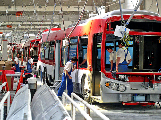 A NABI kaposvári buszgyára