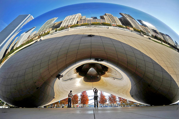 Anish Kapoor hatalmas chicagói Felhőkapuja a higany csillogását idézi   Fo