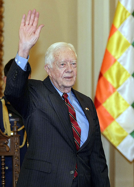 Jimmy Carter La Pazban