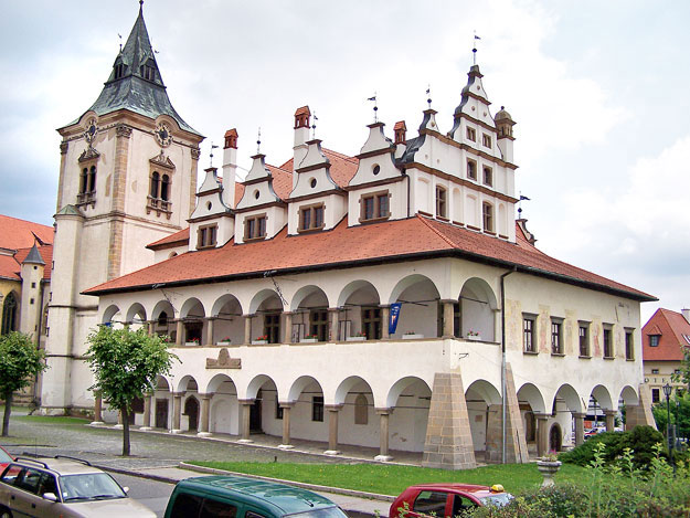 A városháza híres épülete