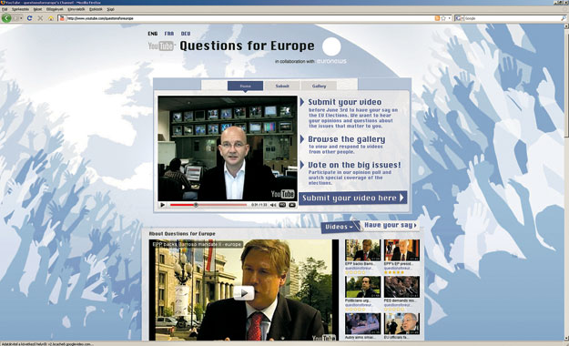Kérdéseket vár a YouTube és a Euronews. Támadásba lendülnek az euroszkeptikusok?