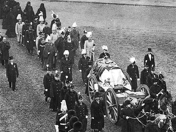 Viktória királynő temetése