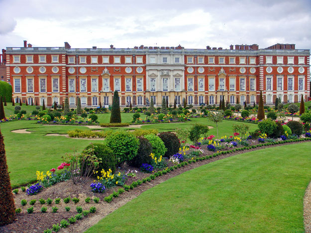 Tavaszi fényben Hampton Court  A