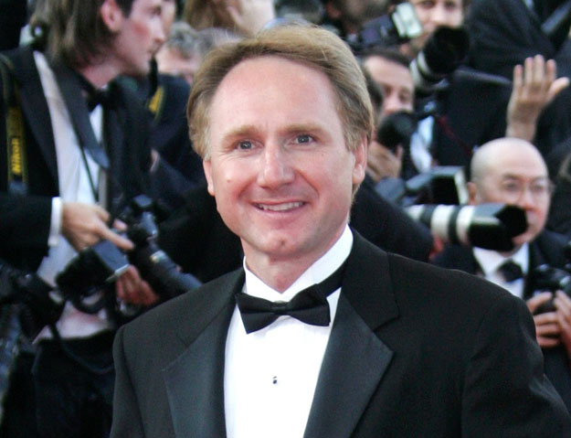 Author Dan Brown attend the world premiere of 