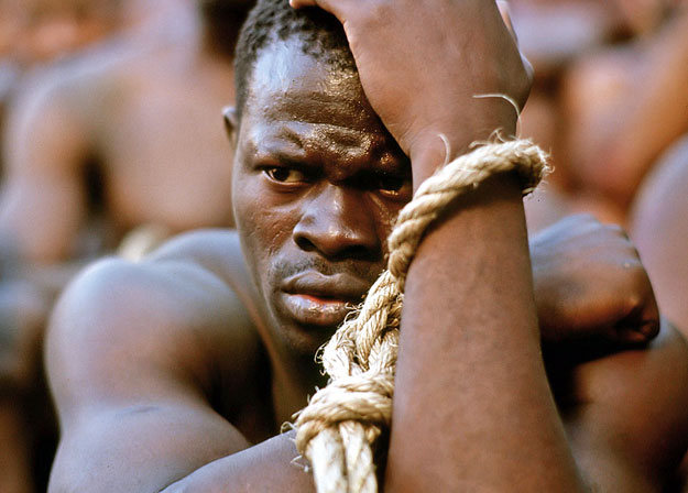 Djimon Hounsou színész az Amistad című filmben