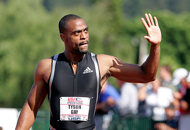 Tyson Gay bravúrja