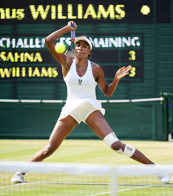 Nem volt maga alatt. Venus Williams könnyedén verte Dinara Szafinát az elődöntőben