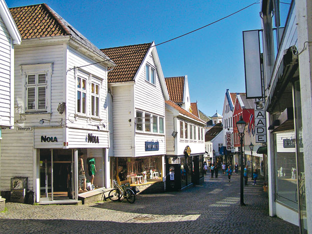 Stavangeri utcarészlet