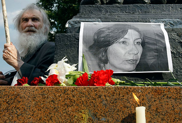 Emlékezés Moszkvában a meggyilkolt aktivistára