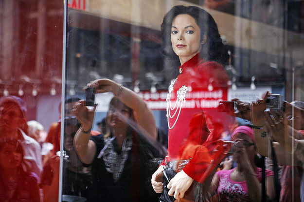 Michael Jackson viaszfigurája Madame Tussaud-nál