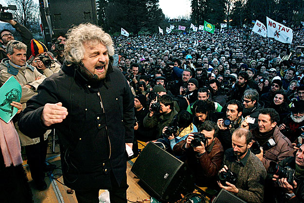 Beppe Grillo nem lehet tagja annak a pártnak, amelyet nem is szeret