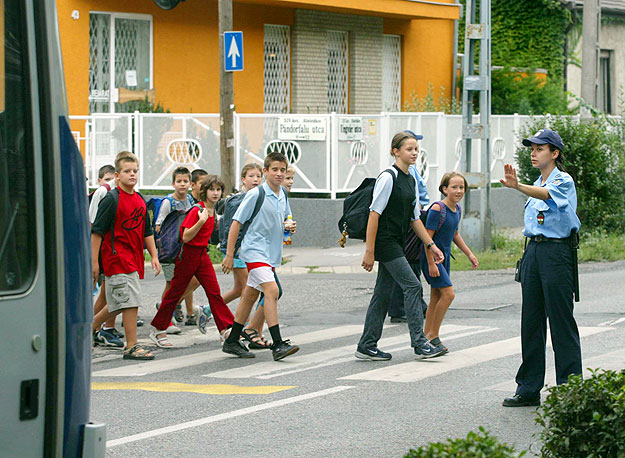 Hogy a zebrán se legyen baj - évente kétszáz gyerek hal meg baleset következtében