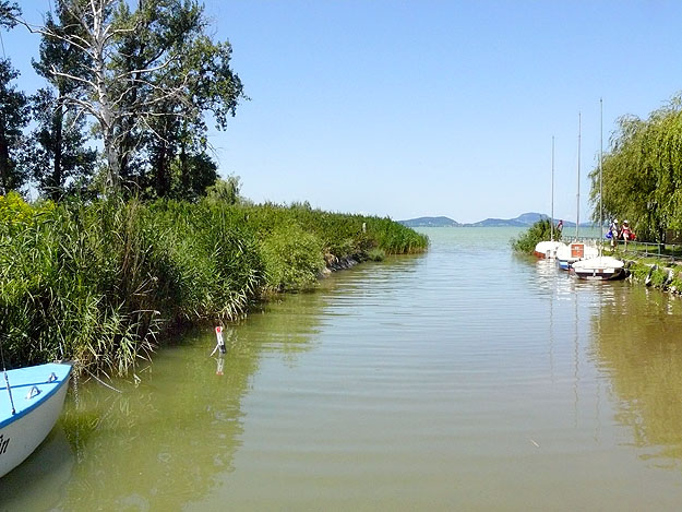 Itt épülne Balatonberény kikötője