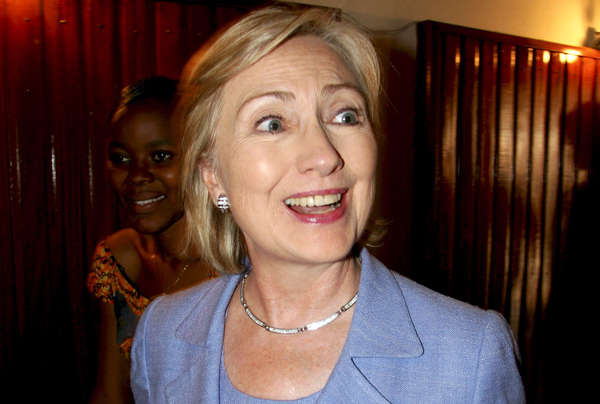 Hillary Clinton amerikai külügyminisztert feldühítette a Kongói Demokratikus Köztársaságban élő diák kérdése