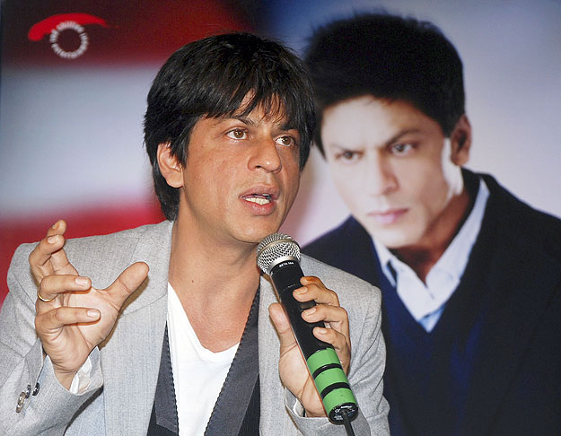 Shahrukh Khan beszél filmje sajtótájékoztatóján