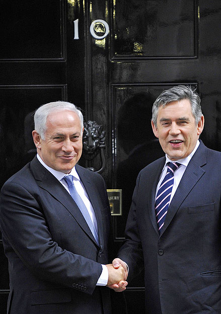Netanjahu és Brown