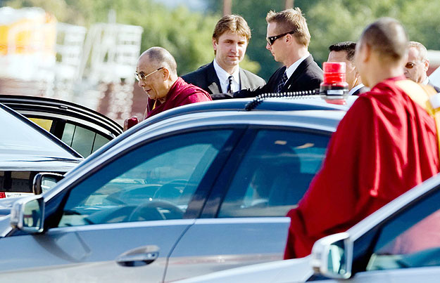 A dalai láma Pozsonyban