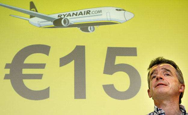 A Ryanair reklámjaiban nem tett említést az úgynevezett extra szolgáltatásokról