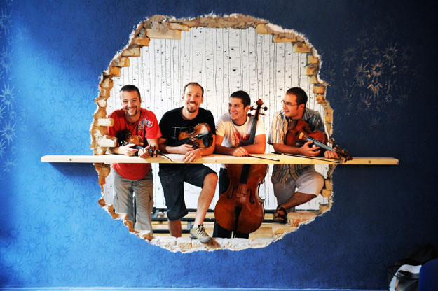 Az Accord Quartet (balról Mező Péter)