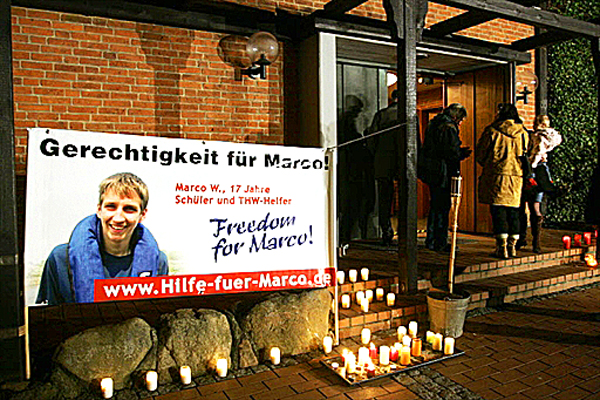 Igazságot Marcónak - követelik a német fiatal szülővárosában