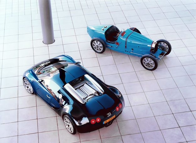 A Bugatti EB 16.4 Veyron, és az 51A modell