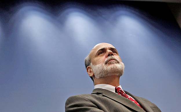 Ben Bernanke, a Fed elnöke - szavaira érzékenyen reagált a világ