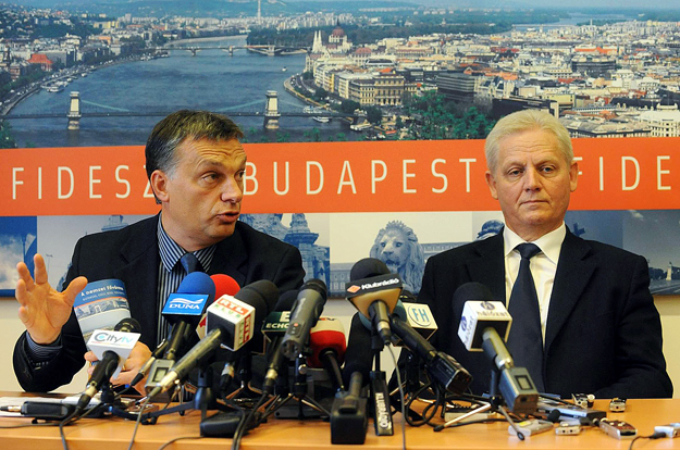 Orbán Viktor és Tarlós István