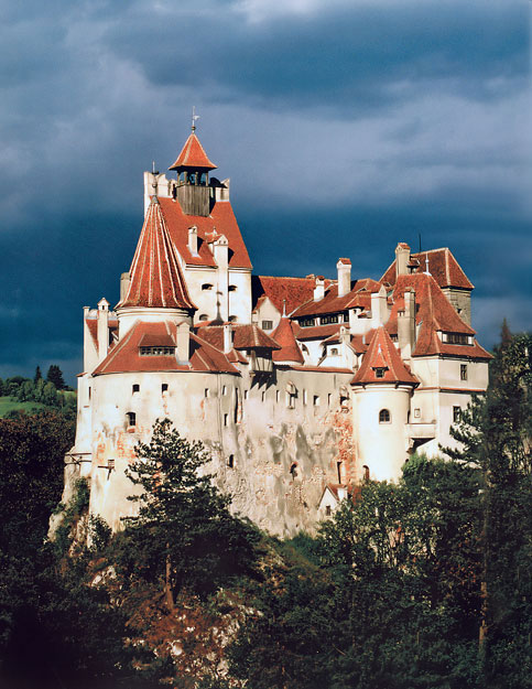 Törcsvár vára [Törcsvár (Bran)], Erdély Románia, 1377. A legenda Drakula kastélyaként ismeri