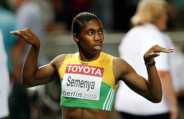 Caster Semenya ünnepel