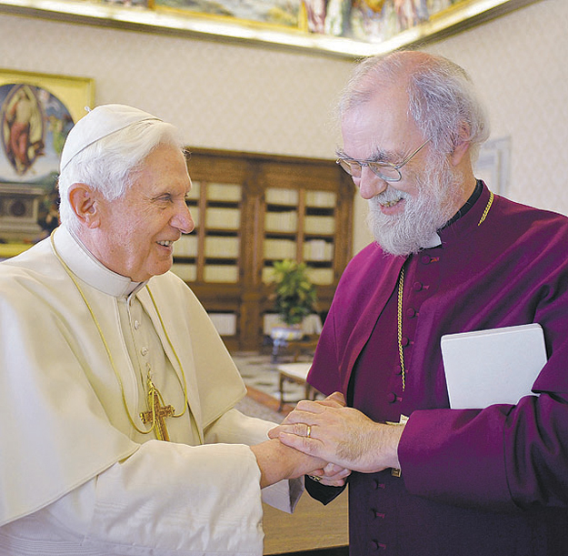 XVI. Benedek és Rowan Williams