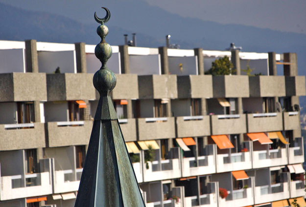 Nem lesz több - a négy svájci minaret egyike, Genfben