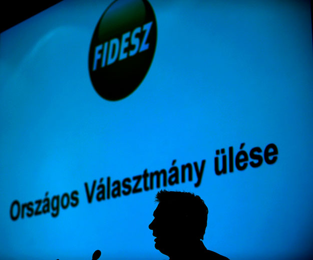 Orbán Viktor a választmány ülésén