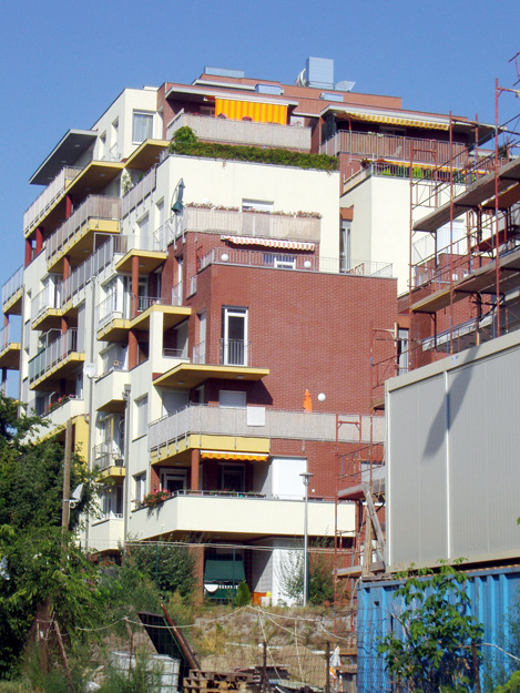 Lakópark hét emeleten  A szerző felvétele
