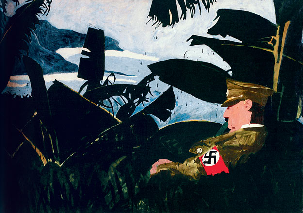 Wlodzimierz Pawlak: Adolf Hitler, 1986, olaj, vászon