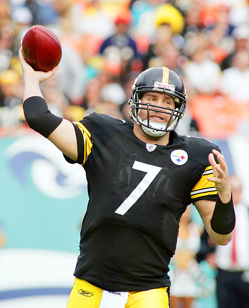 A  pittsburghi  Roethlisberger  ebben a bajnokságban nem Big Ben