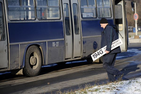 Kedden reggel 6 óráig 250 BKV busz késve vagy egyáltalán nem indult el